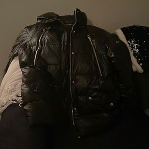 Black Micheal Kors Winter Jacket